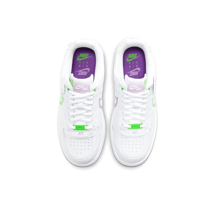 Nike Air Force 1 Low Shadow White Electric Green Women's-3