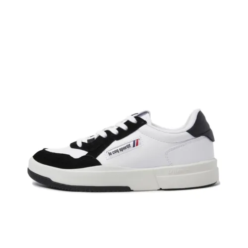 Le Coq Sportif Skateboard Shoes Unisex Low-Top White/Black