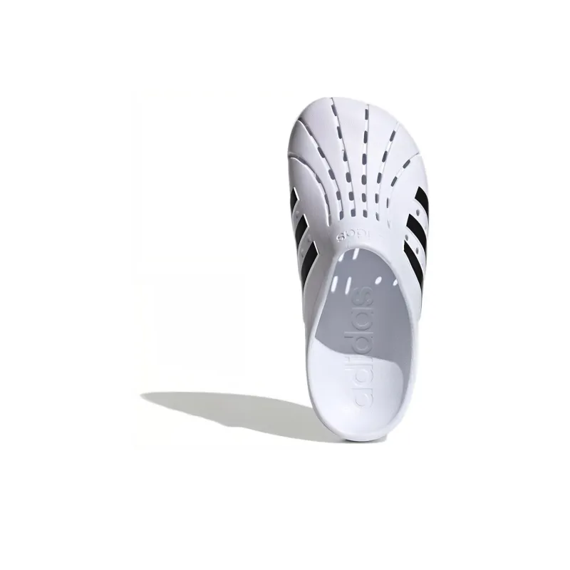 Adidas Adilette Clog White Black-4
