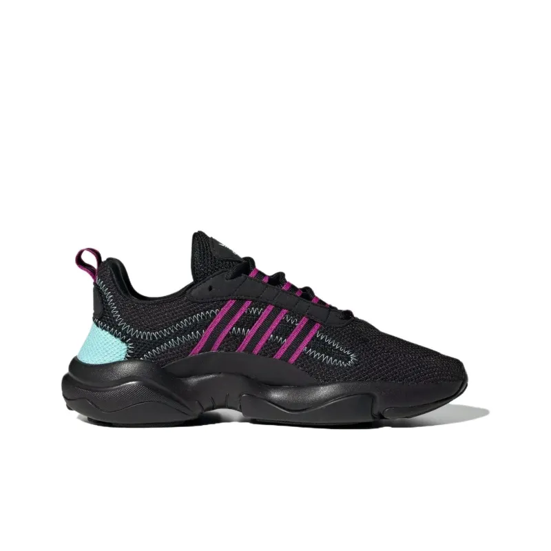 Adidas Haiwee Black Vivid Pink Clear Aqua Women's-1