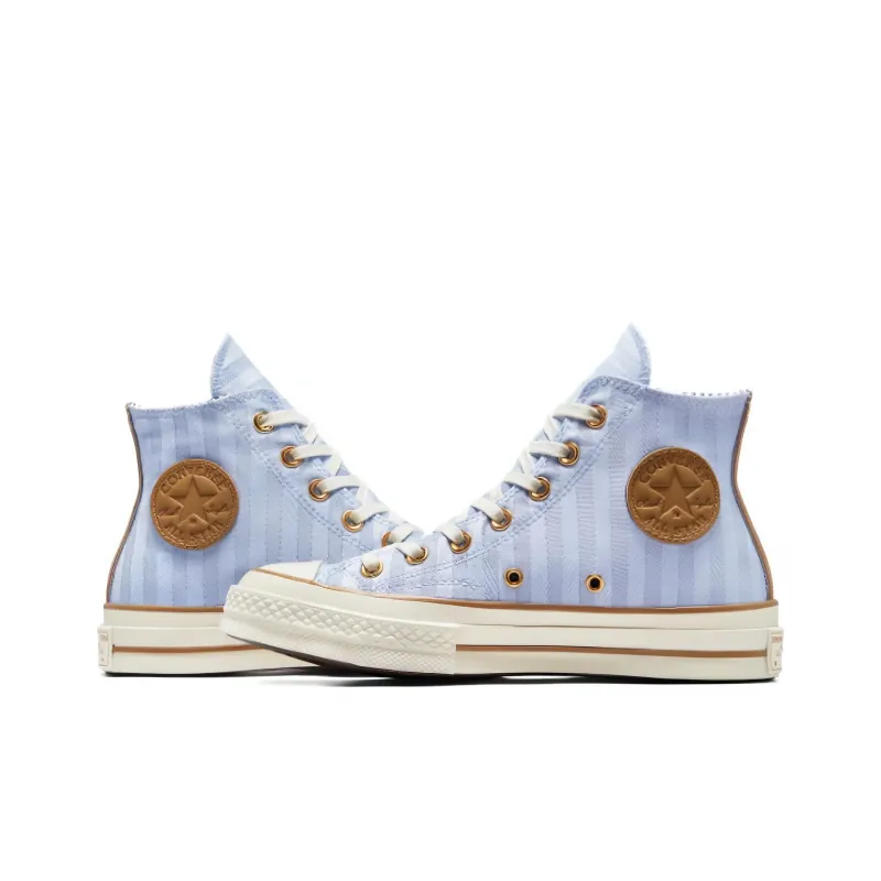 Converse Chuck 70 Anti Slip Wear Resistant High Top Canvas Shoes Unisex Blue-2
