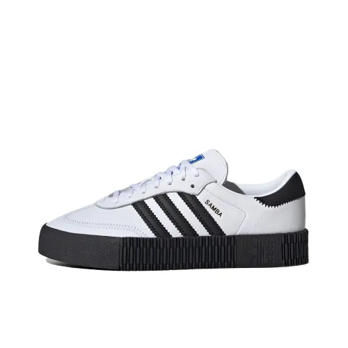 Adidas Sambarose White Black Women's