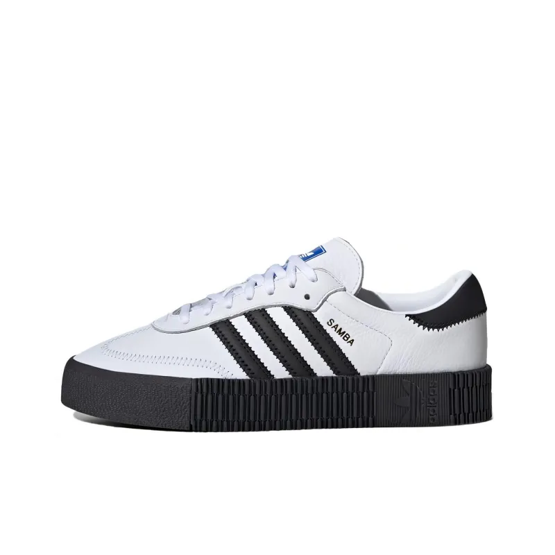 Adidas Sambarose White Black Women's-0