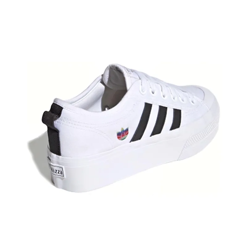 Adidas Women's Nizza Platform 'Colorful Trefoil' Women's-3