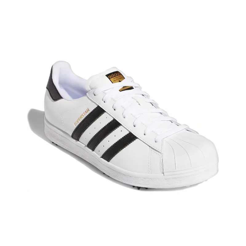 Adidas Golf Superstar White Black-2