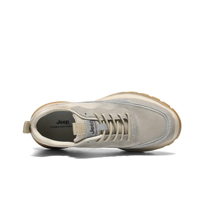 Jeep Shock Absorbers With Slip Resistant And Abrasion Resistant Properties Low Top Outdoor Shoes Men's-2