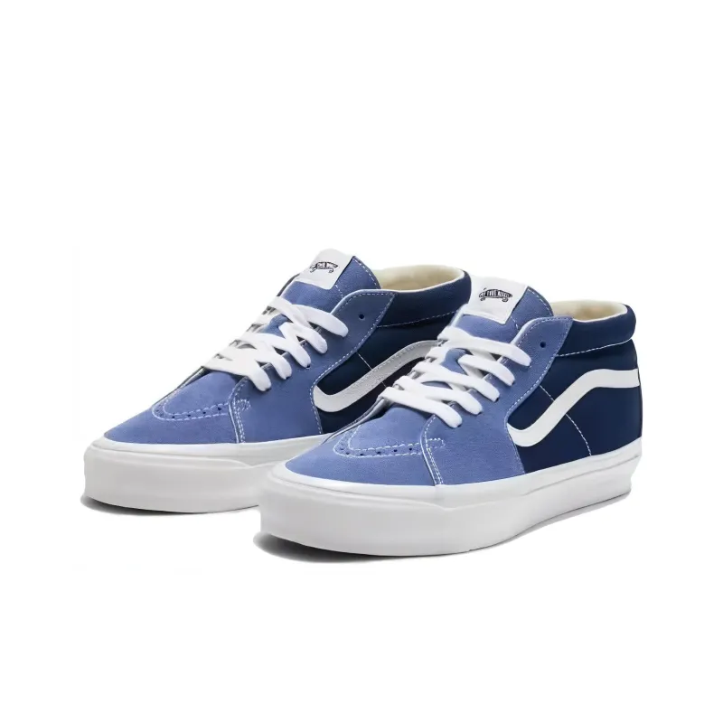 Sk8 Premium Vans -Mid 83 'Navy White'-2