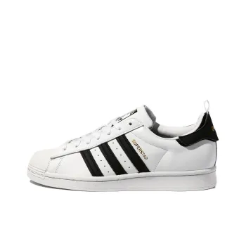 Adidas Originals Superstar Shoes 'Black White Gold'