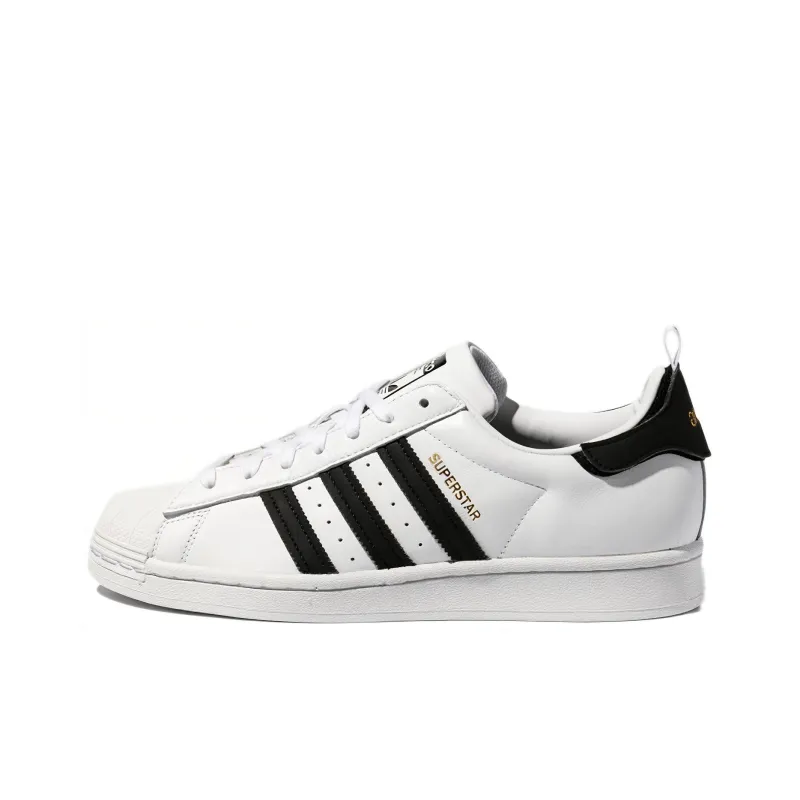 Adidas Originals Superstar Shoes 'Black White Gold'-0