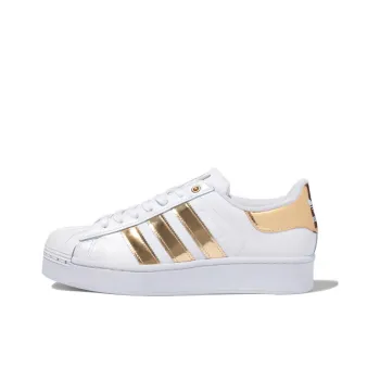 Adidas Originals Superstar Bold 'White Gold Metallic' Women's