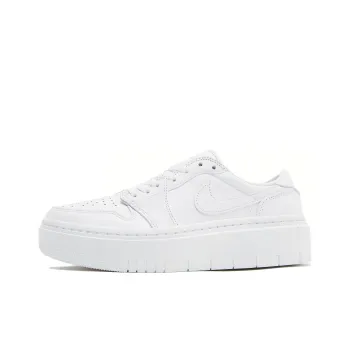 Jordan Air Jordan 1 Elevate Low 'Triple-white' Wear-Resistant Low-Top Vintage Basketball Shoes Women's White