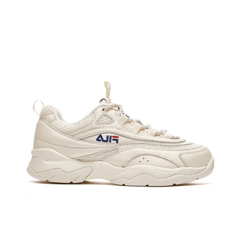 FILA FUSION Fila Ray Vntg Running Shoes Gs White Women's-1