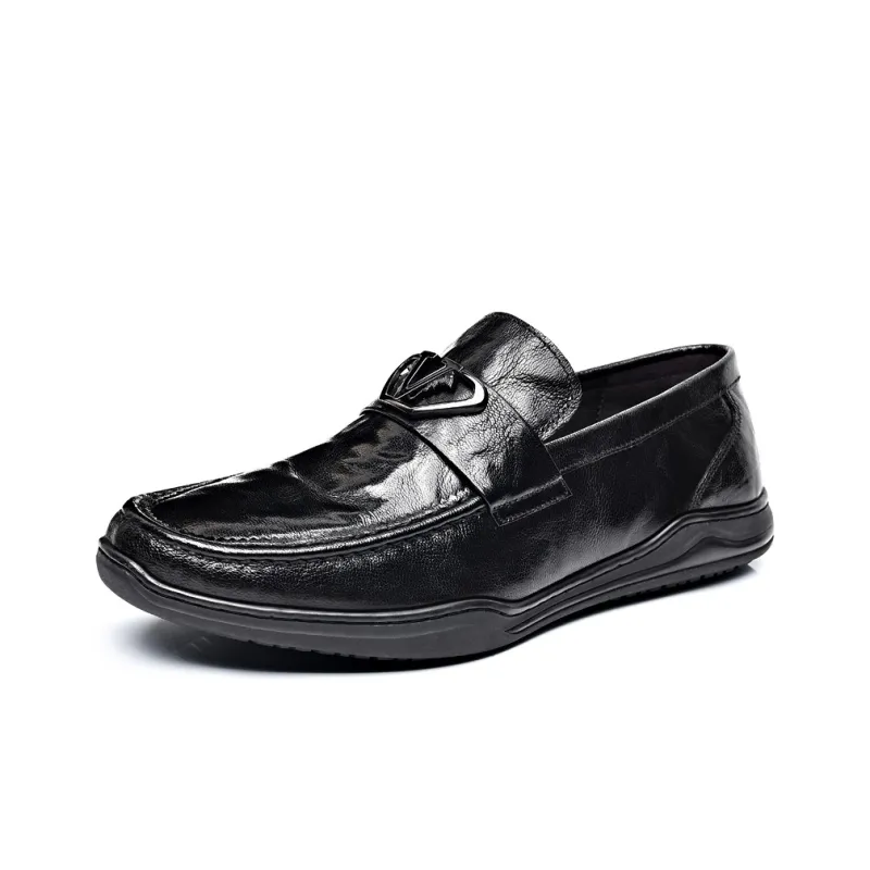 XIAOTOULANG Beanie Shoes Men's Black-3