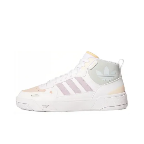 Adidas Originals Post Up Skateboard Shoes Women's Mid-Top White