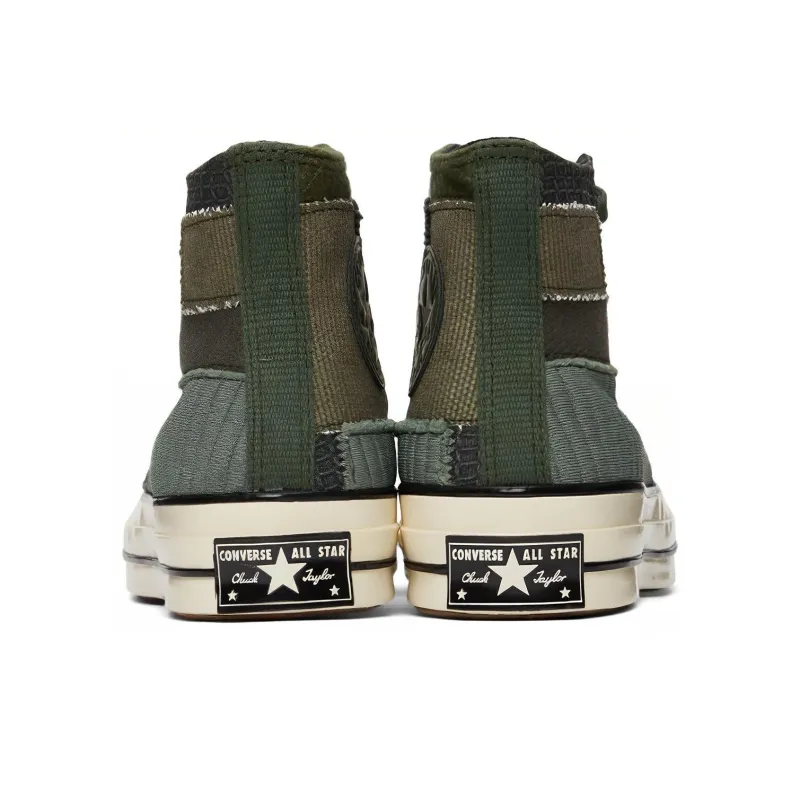 Converse Chuck Taylor All Star 70 Hi Mono Patchwork Forest Egret-4