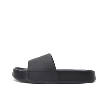 DESCENTE Slip Resistant Slide Slippers Unisex Black