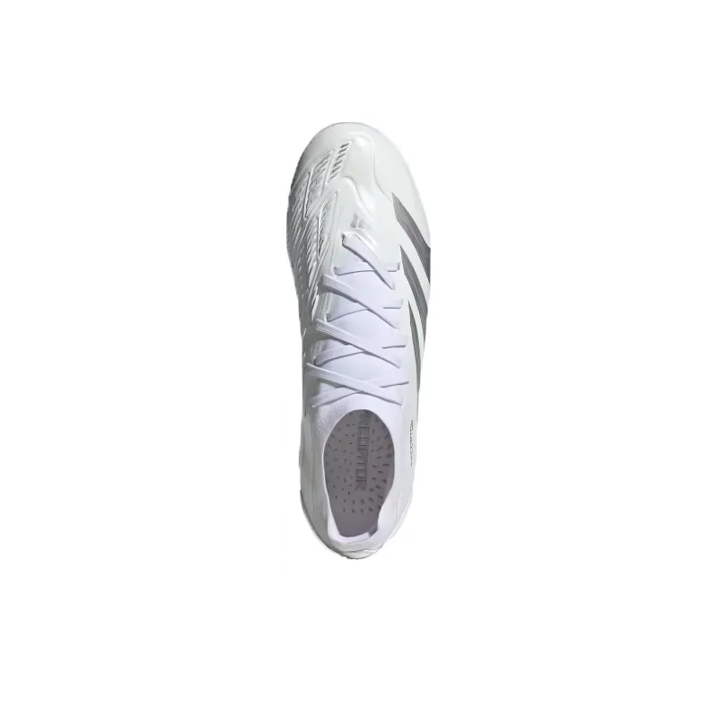 Adidas Predator 24 Pro Fg Cloud White Silver Metallic-2