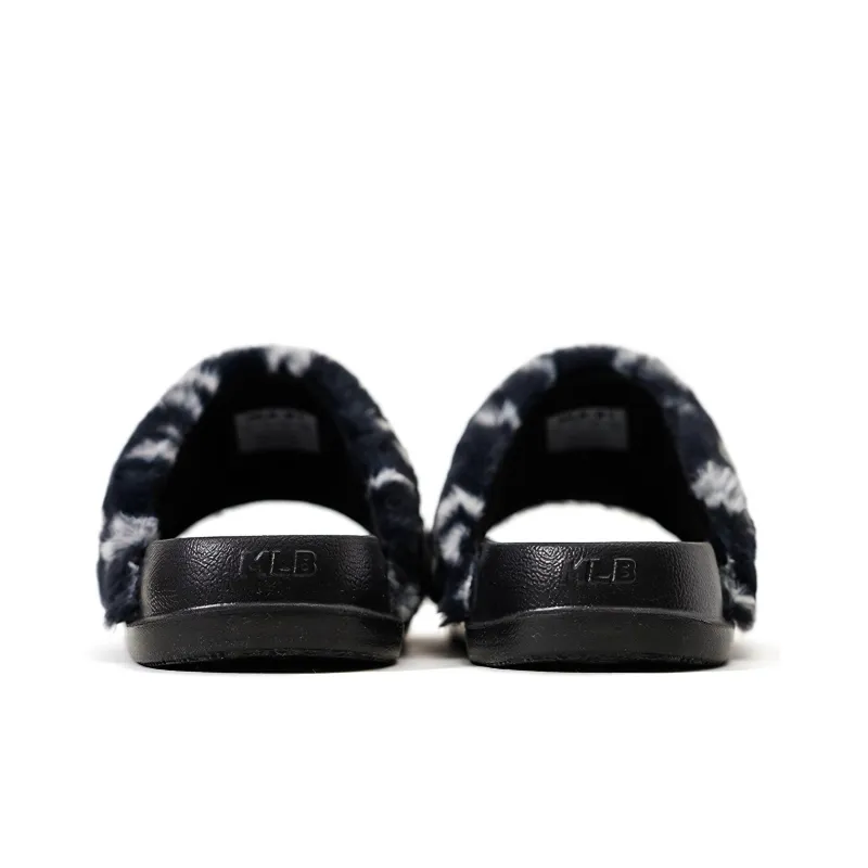 MLB Slipper Slip Resistant Slide Slippers Unisex Black-3