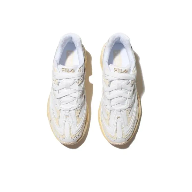 FILA Low Top Daddy Shoes Yellow/White-5
