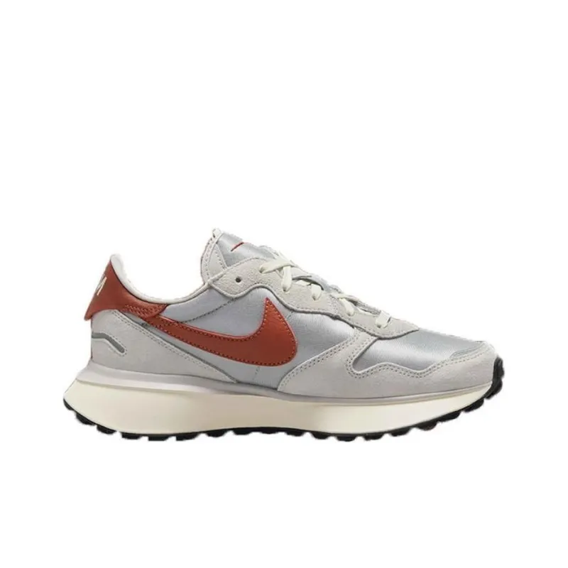 Nike Phoenix Waffle Light Bone Rugged Orange Women's-1