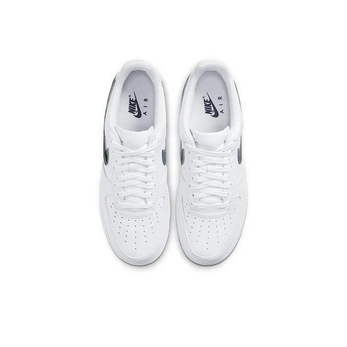 Nike Air Force 1 Low Pony Hair Snakeskin Midnight Turquoise-4