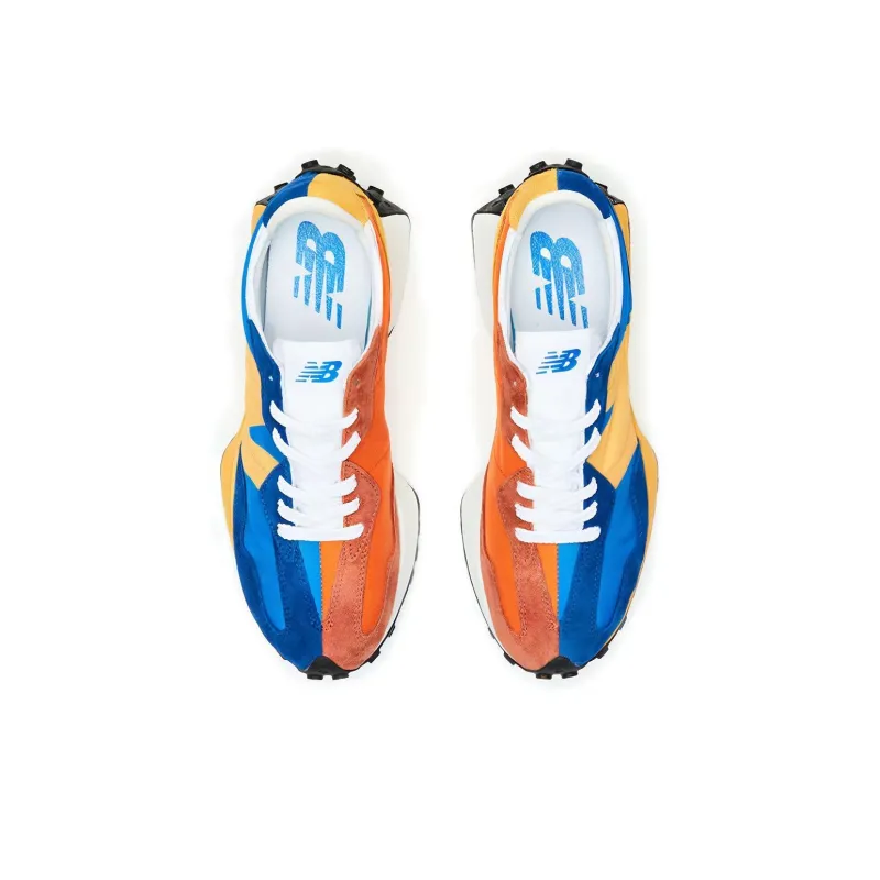 New Balance 327 Blue Orange-4