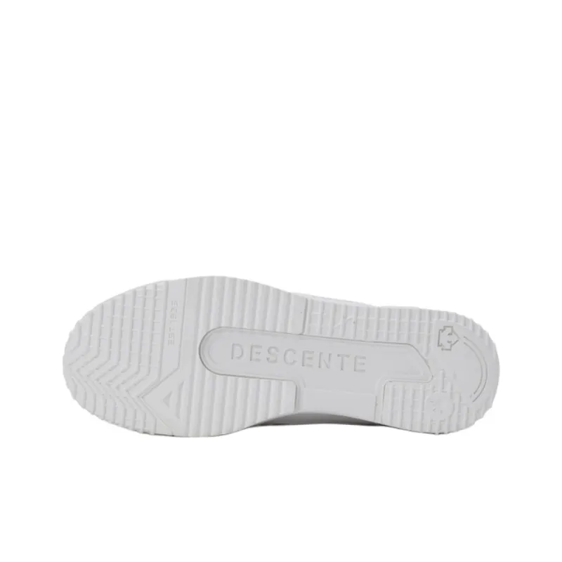 DESCENTE Dribble V2 Anti Slip Wear Resistant Low Top Skateboard Shoes Women's White Pink-4
