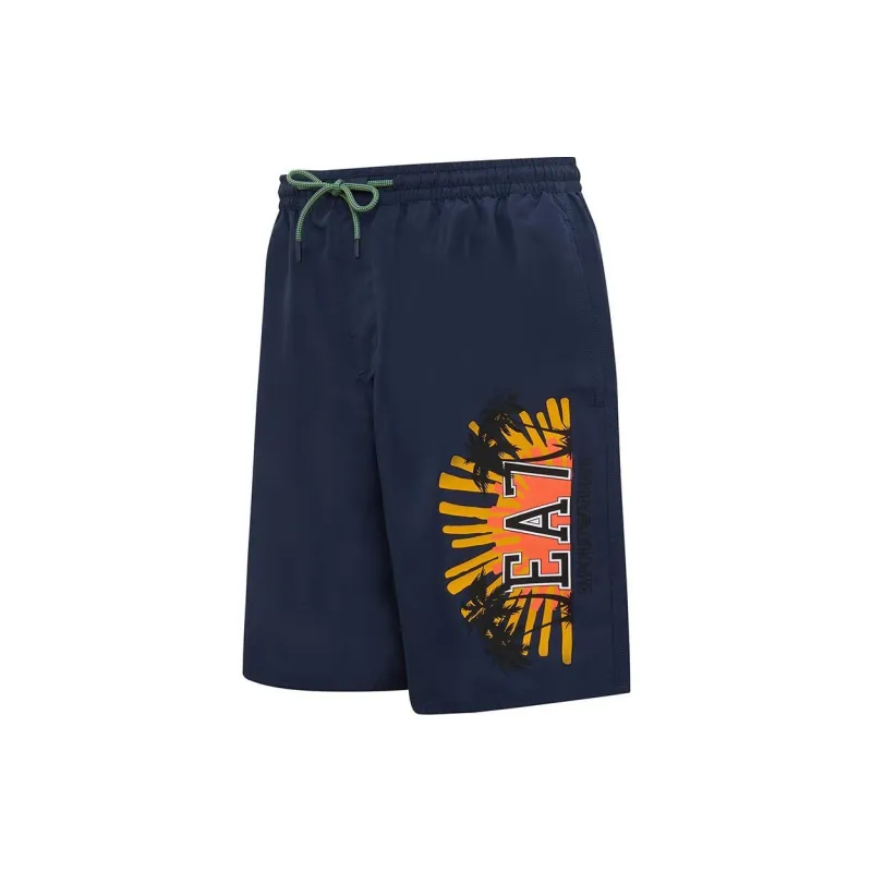 EMPORIO ARMANI EA7 SS24 Casual Shorts Men's Navy Blue-2