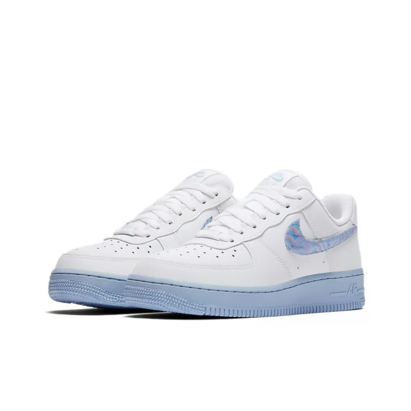 Nike Air Force 1 Low White Hydrogen Blue Women's-2