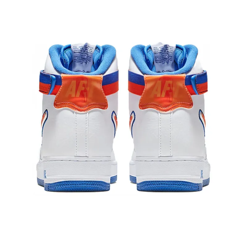 Nike Air Force 1 High Sport Nba White Team Orange Game Royal-3