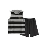 DD 100% cotton Tank Top Clothing Sets-33A016 Men's