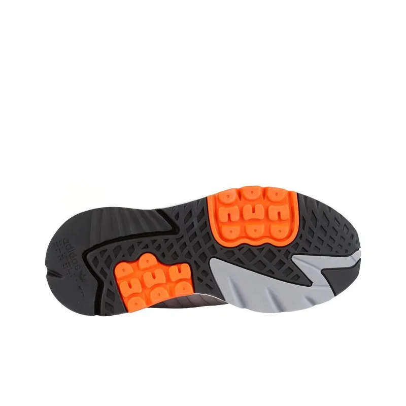 Adidas Nite Jogger Grey Two Solar Orange-3