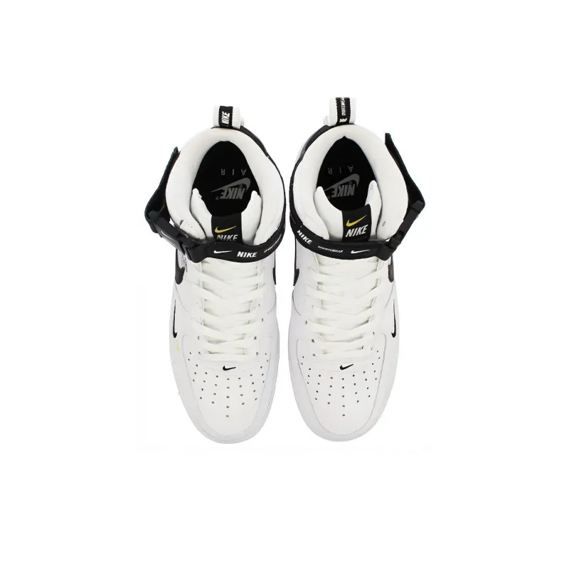Nike Air Force 1 Mid Utility White Black-2
