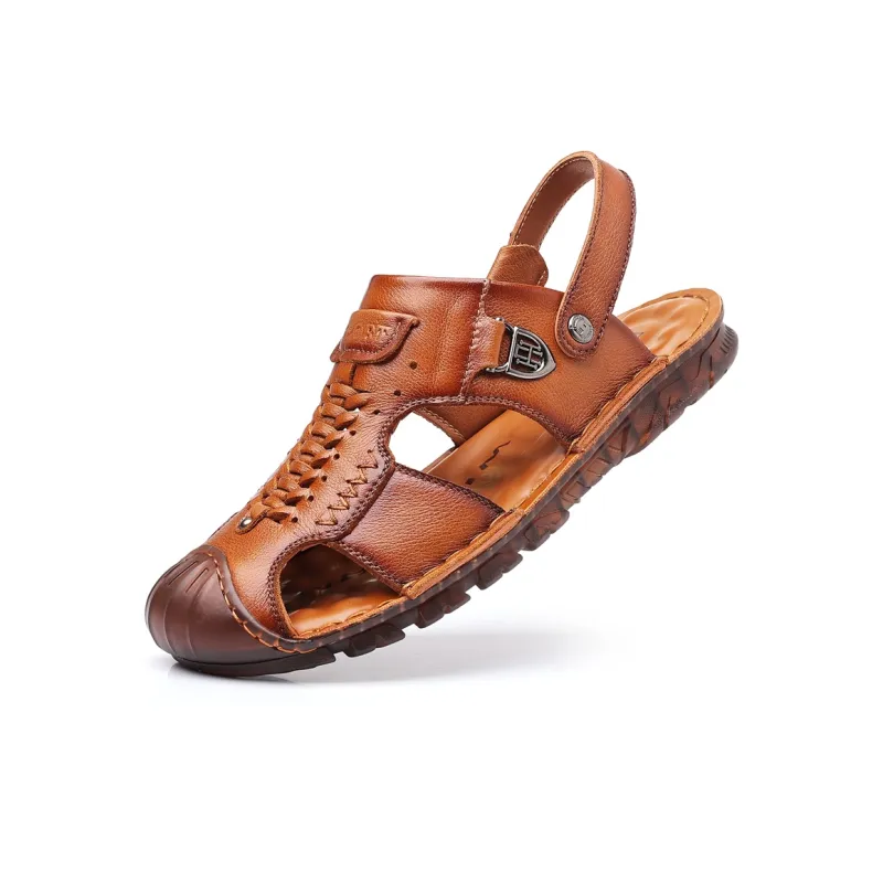 KACHILANG Beach Sandals Men Yellow/Black-1