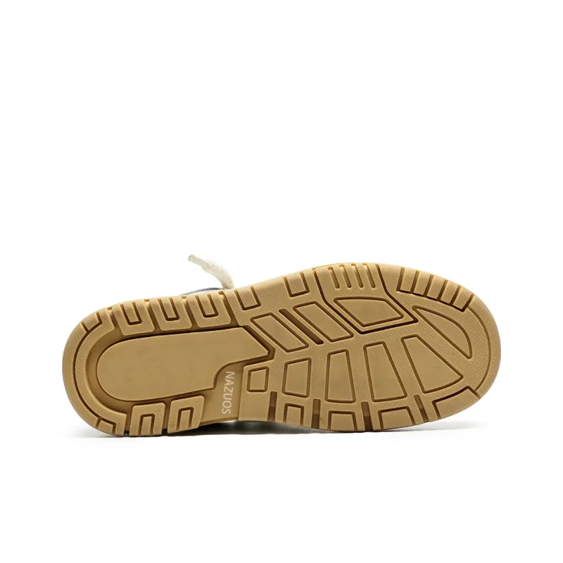 Year By Year Low Top Skateboard Shoes Men's White-3