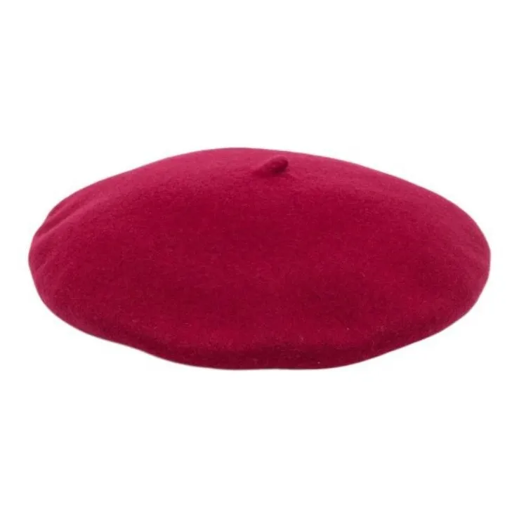 EMPORIO ARMANI Wool Berets Kids' Burgundy-0
