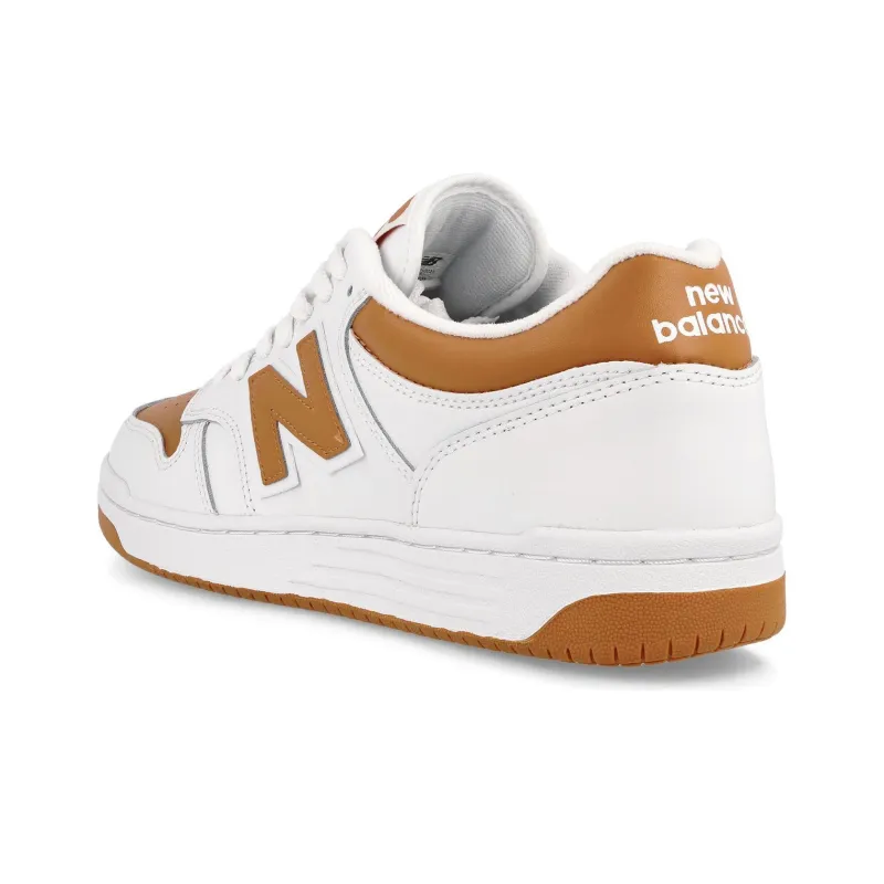 New Balance 480 'White/Madras Orange' Sneakers-3