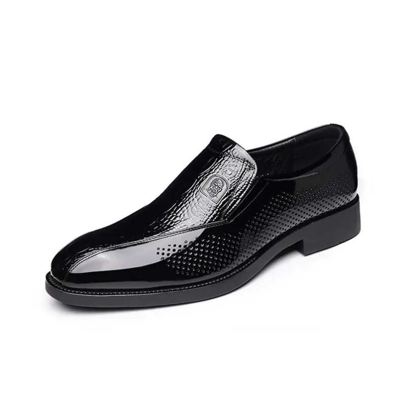 LAORENTOU Dress Shoes Men Low Top Black/Brown/Blue-6
