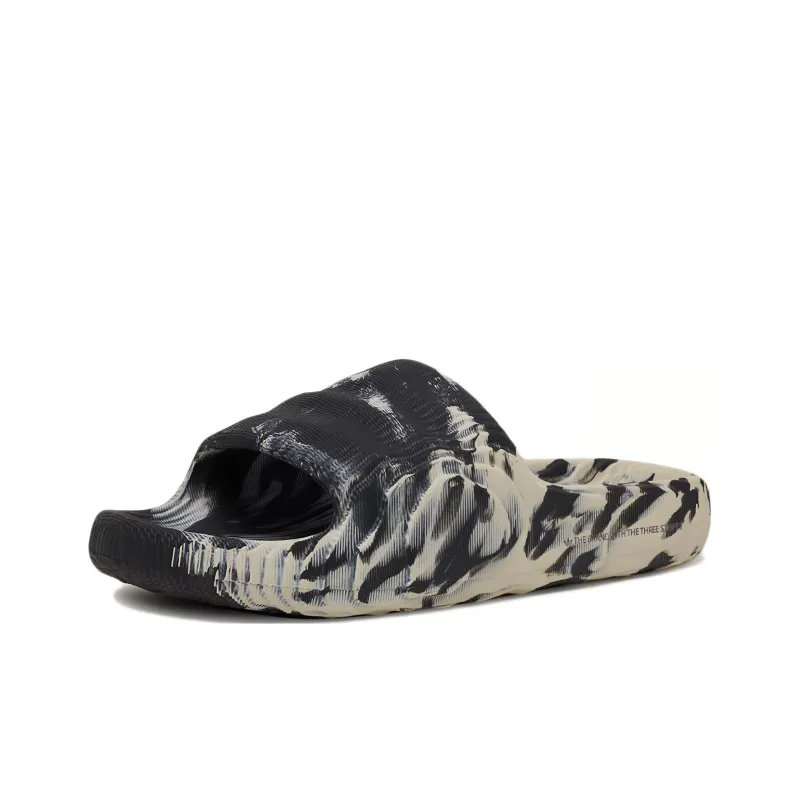 Adidas Adilette 22 Slides Carbon Aluminum-2
