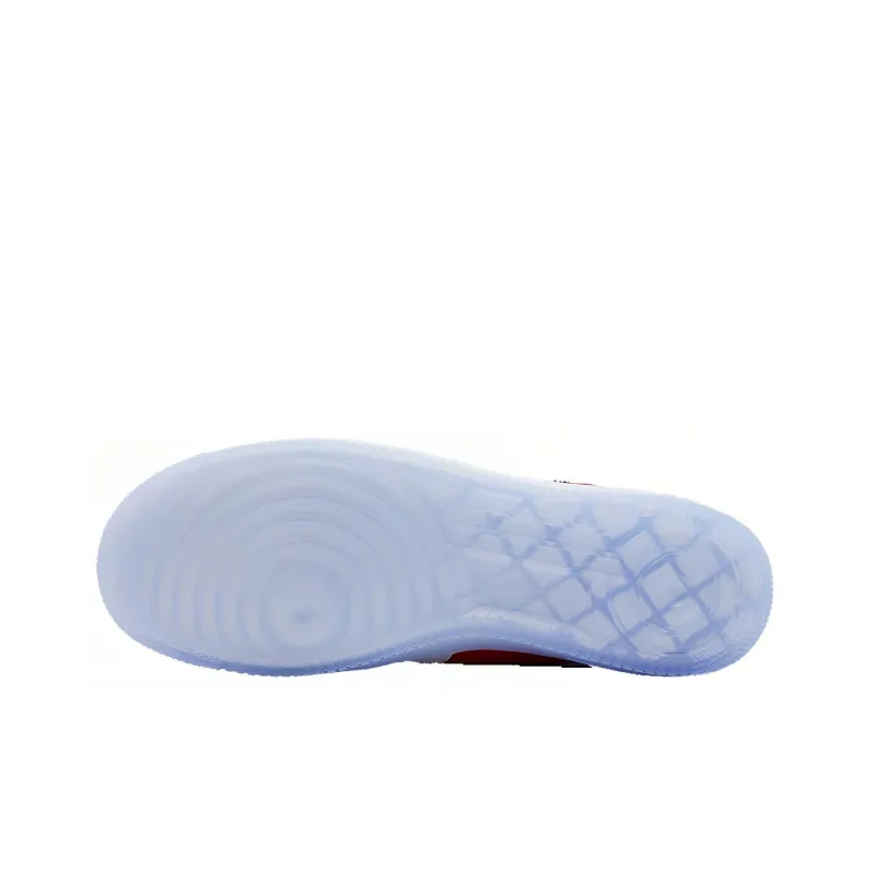 Nike Air Force 1 Low White Red Black Icy Soles-5