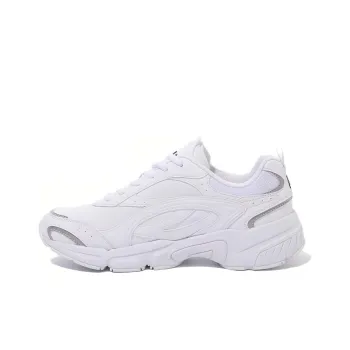 FILA Taurus V3 Cushioning, Slip Resistant, And Abrasion Resistant Low Top Casual Shoes Unisex White