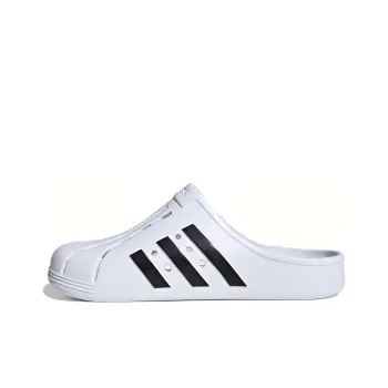 Adidas Adilette Clog White Black