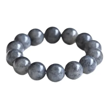 Cuizu Hetian Jade Bracelets Unisex Blue And White