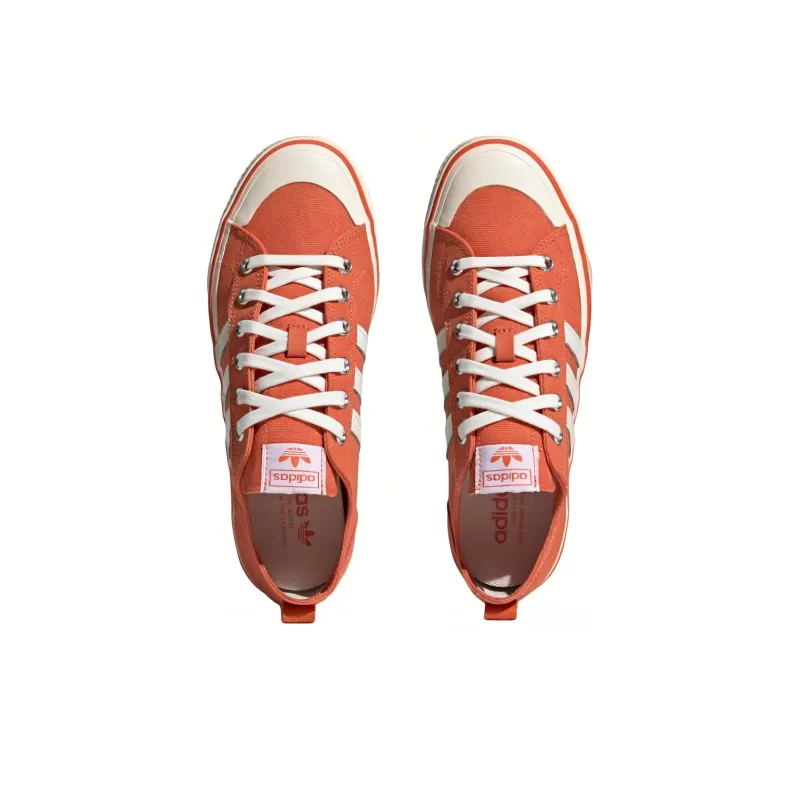 adidas originals NIZZA Orange White-2