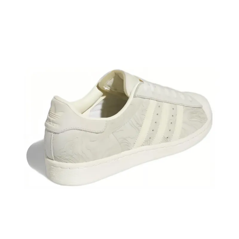 Superstar Adidas Originals 82 'Laser Topographic Print Ecru Tint'-3