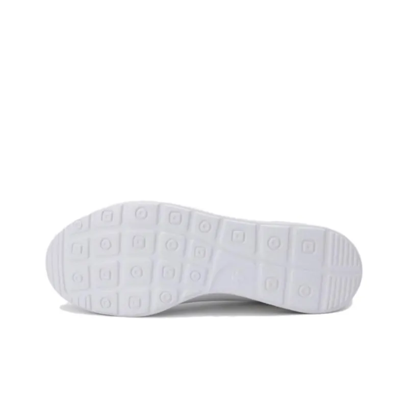 DESCENTE Cushioning Slip Resistant Low Top Running Shoes Unisex White Black-4