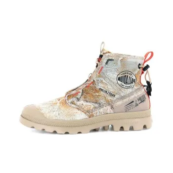 Palladium Pampa Outdoor Boots Unisex Desert Yellow