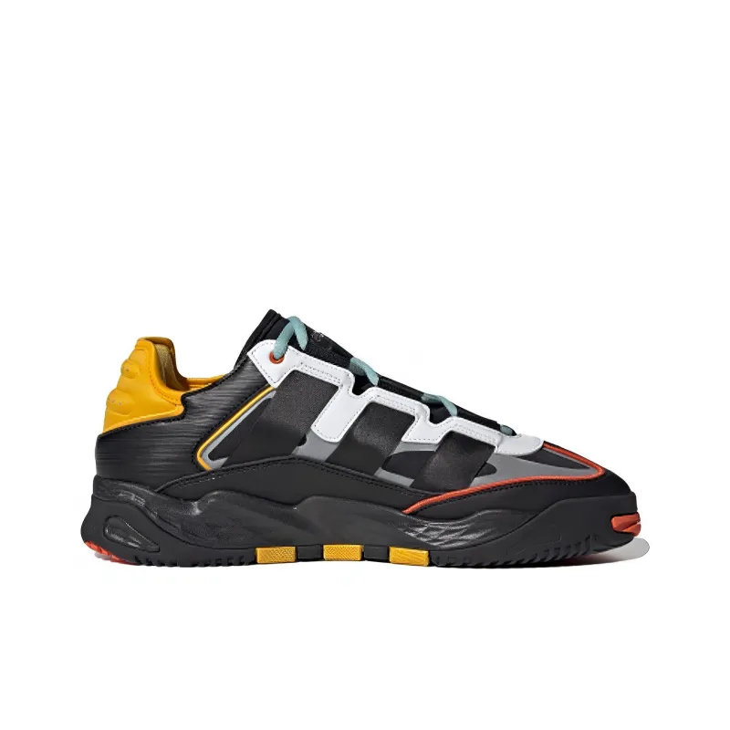 Adidas Originals Niteball 'Black White Yellow'-1