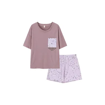 MADALLO Pajama Set Women's Mauve Purple