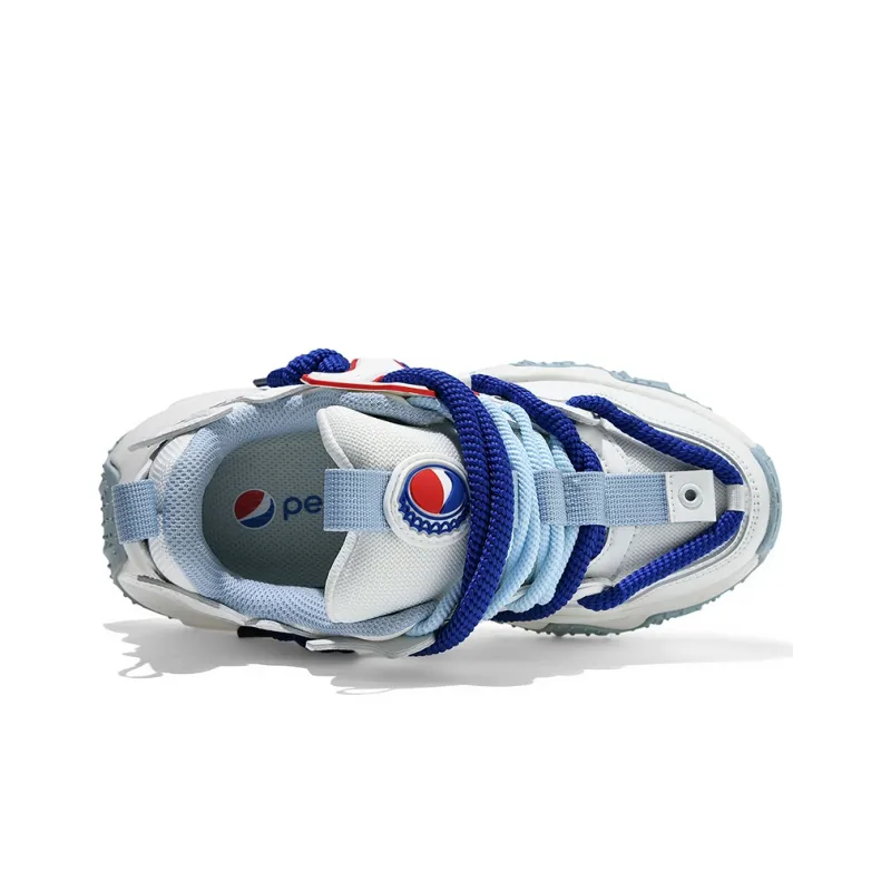 Pepsi Jelly Color Series Anti Slip Wear Resistant Low Top Chunky Sneakers Unisex-4